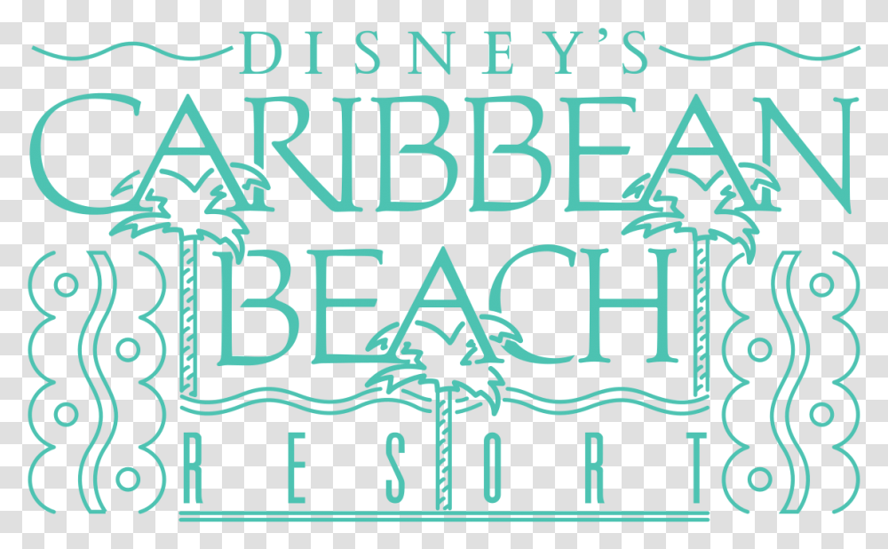 Caribbean Beach Resort, Alphabet, Number Transparent Png