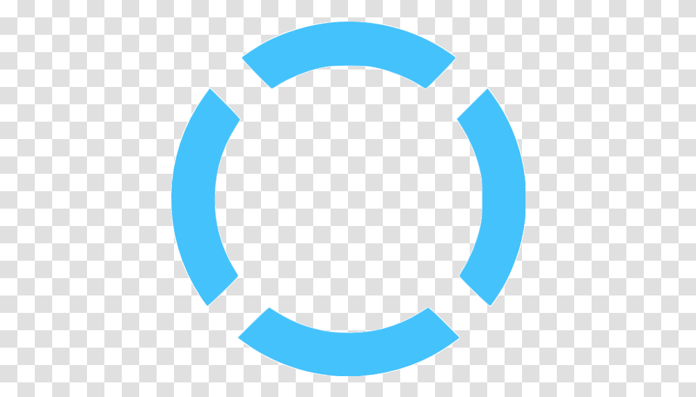 Caribbean Blue Circle Dashed 4 Icon Free Caribbean Blue Cool Blue Circle, Axe, Tool, Label, Text Transparent Png