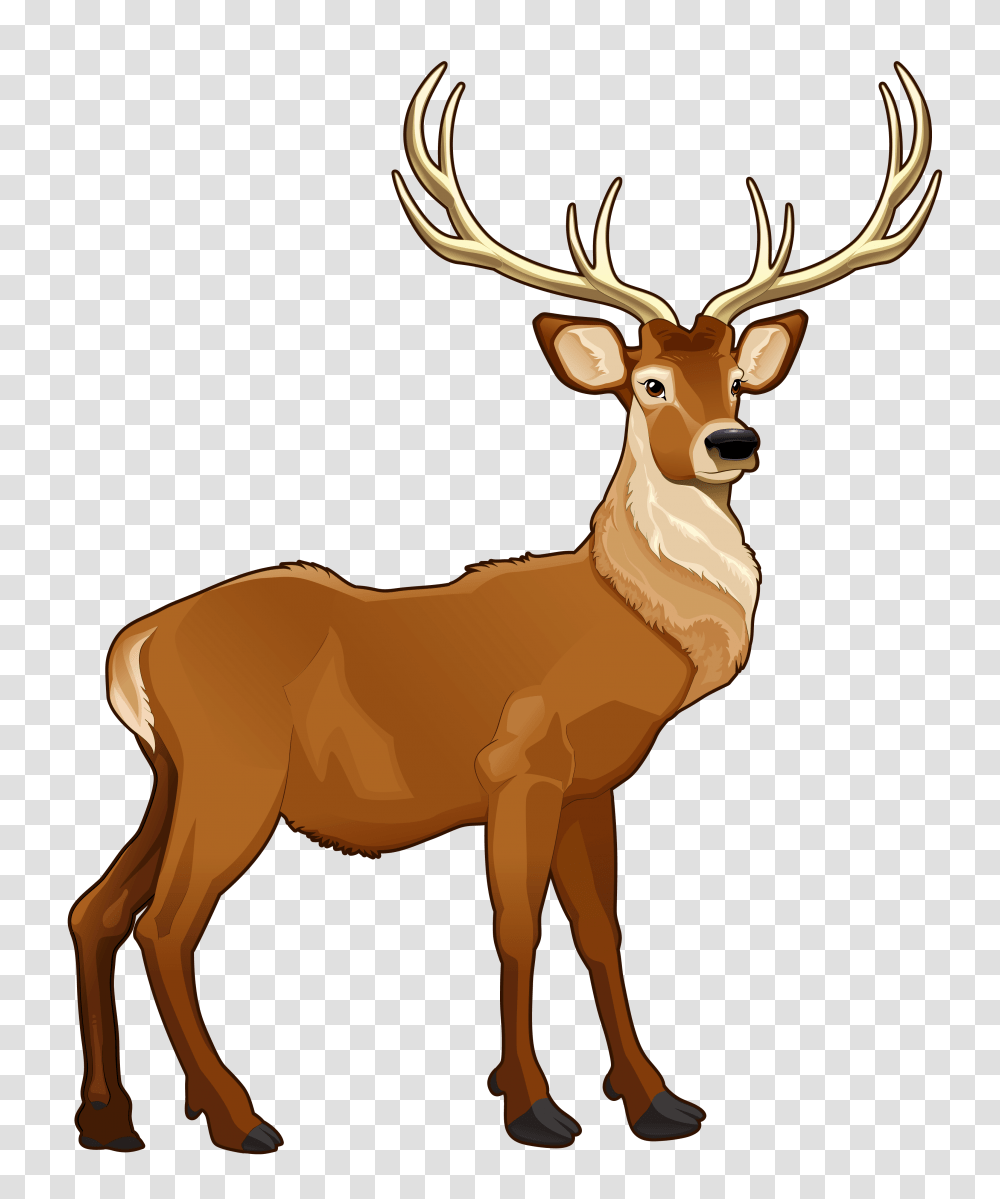 Caribou Clipart Cute, Elk, Deer, Wildlife, Mammal Transparent Png