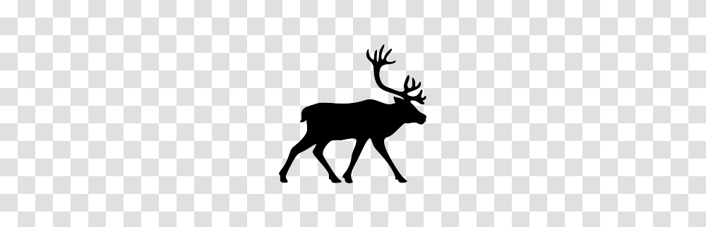 Caribou Silhouette Deer Silhouette Silhouette Clip Art Drawings, Elk, Wildlife, Mammal, Animal Transparent Png