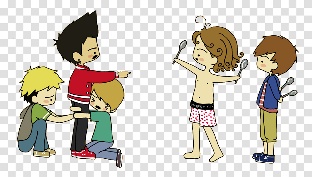 Caricaturas De One Direction One Direction Cartoon Funny, Person, People, Female Transparent Png
