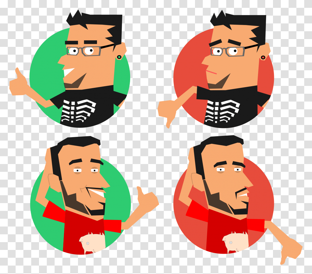 Caricature Character Co Workers Free Vector Graphic On Pixabay Likes And Dislikes Icon, Label, Text, Poster, Advertisement Transparent Png