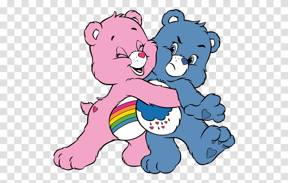 Caring Care Bears Andusins Clip Art Images Cartoon Grumpy And Cheer Bear, Face, Performer, Drawing Transparent Png