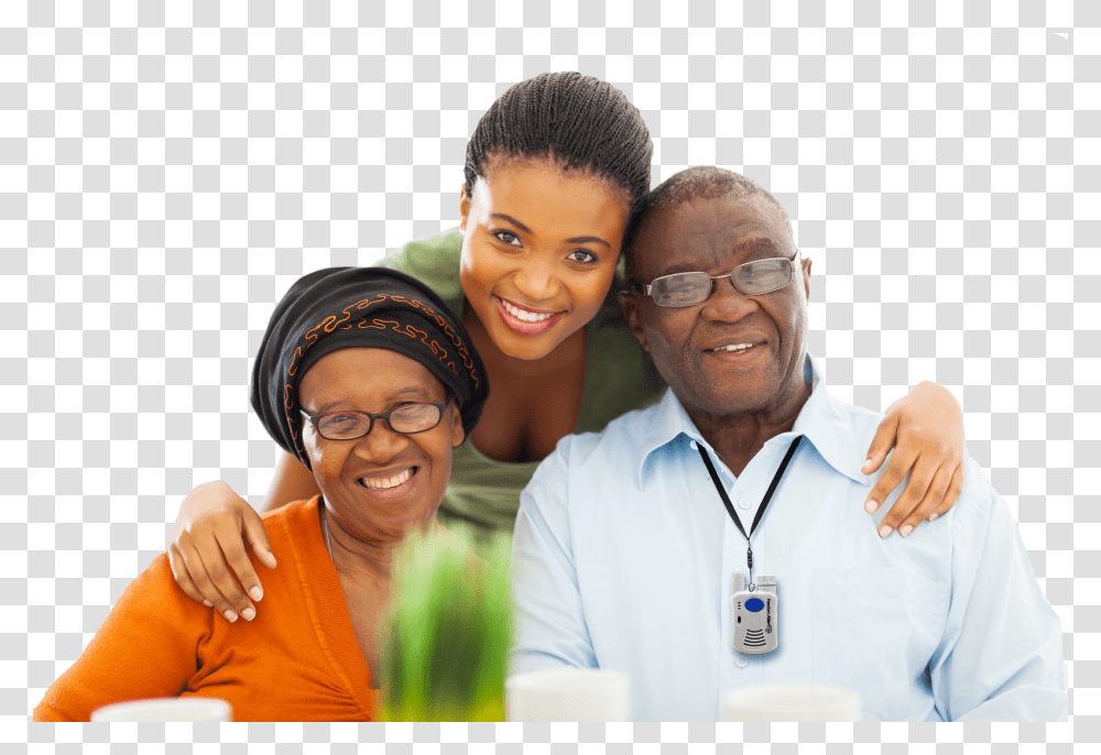 Caring For The Elderly In Africa, Person, Face, People Transparent Png
