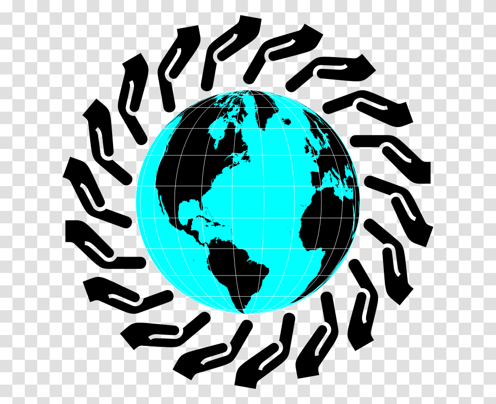 Caring Hands Frame Earth Globe World Map Clipart, Outer Space, Astronomy, Universe, Planet Transparent Png