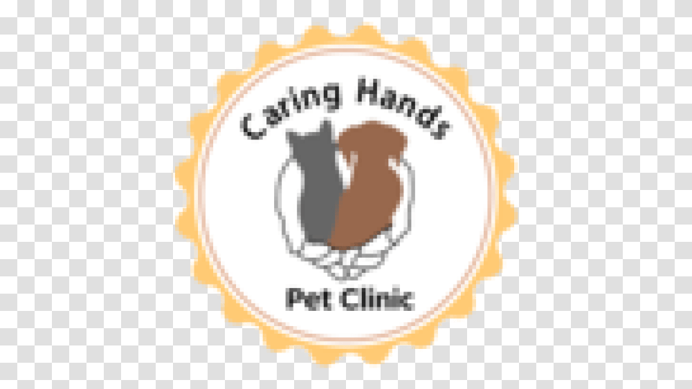 Caring Hands Pet Clinic - Veterinarian A, Label, Text, Logo, Symbol Transparent Png