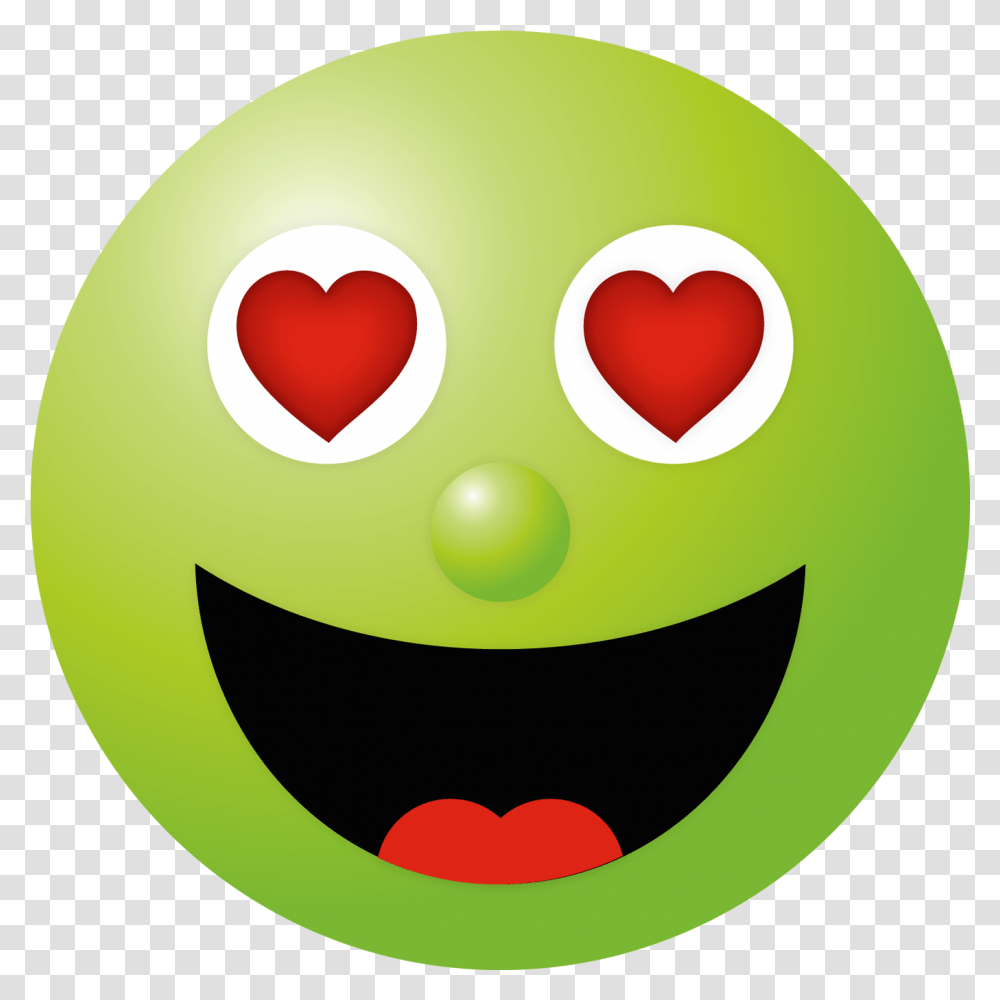 Caritas Emoticons Smileys Emojis And Caritas Emoticonos Emojis, Green, Ball, Food, Plant Transparent Png