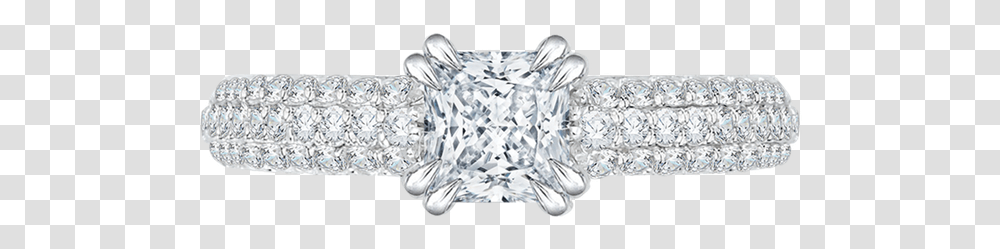Carizza 18k White Gold Carizza Semi Mount Engagement, Diamond, Gemstone, Jewelry, Accessories Transparent Png