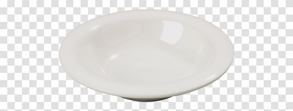 Carlisle Rim Soup Bowl 8 Oz Plate, Porcelain, Pottery, Egg Transparent Png