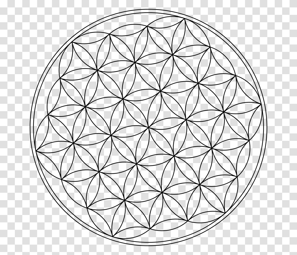 Carlotheman Flower Of Life Symbol, Emotion, Gray, World Of Warcraft Transparent Png