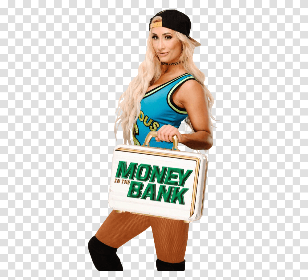 Carmella Mrs Mitb, Person, Female, Advertisement Transparent Png