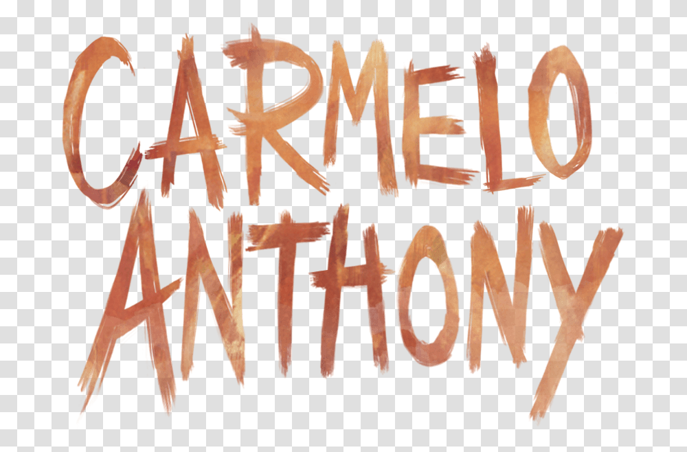 Carmelo Anthony Calligraphy, Alphabet, Handwriting, Letter Transparent Png