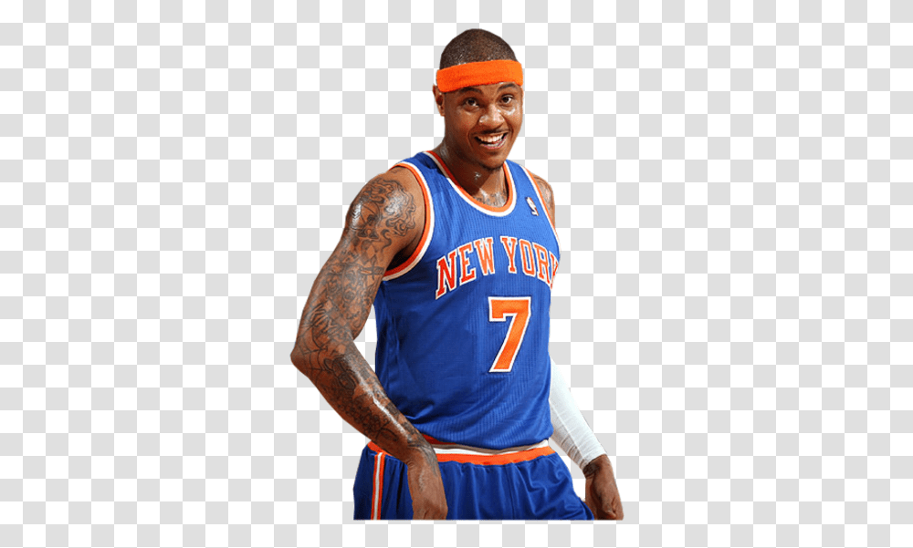Carmelo Anthony Knicks, Skin, Person, People Transparent Png