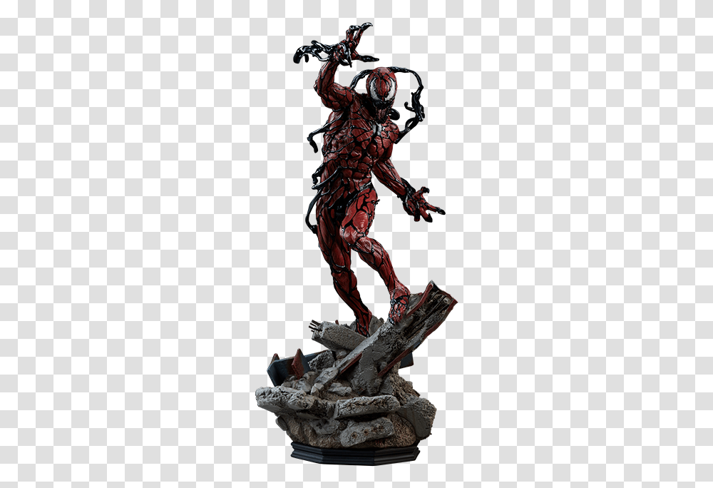 Carnage Statue, Alien, Person, Human, Hand Transparent Png