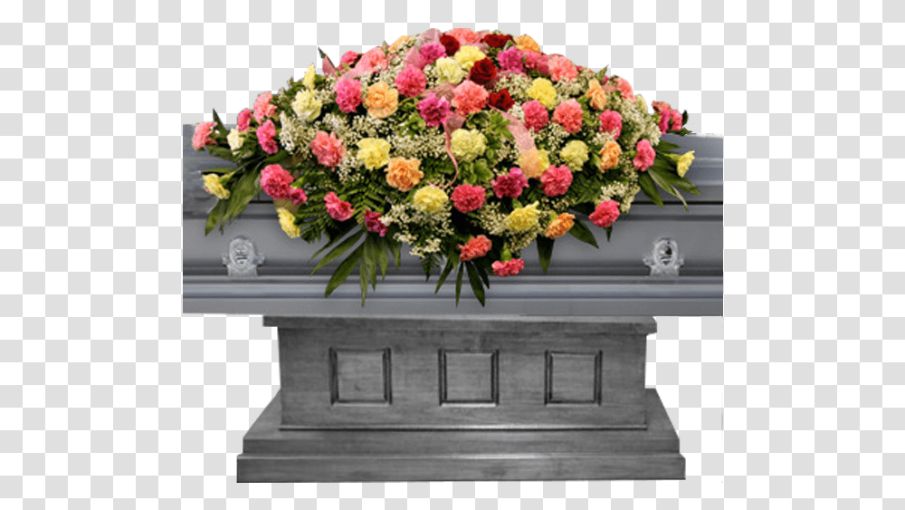 Carnation Casket Spray, Funeral, Plant, Flower, Blossom Transparent Png
