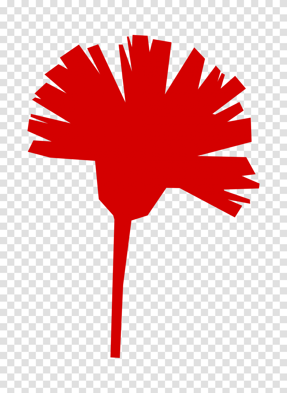 Carnation Fully Red Icon, Leaf, Plant, Tree, Maple Leaf Transparent Png