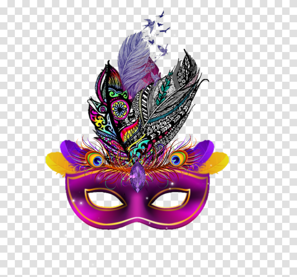 Carnaval Masque, Crowd, Carnival, Parade, Mardi Gras Transparent Png
