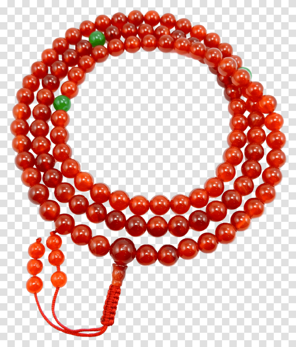 Carnelian Mala 108 Beads With Green Jade Bracelet, Accessories, Accessory, Bead Necklace, Jewelry Transparent Png