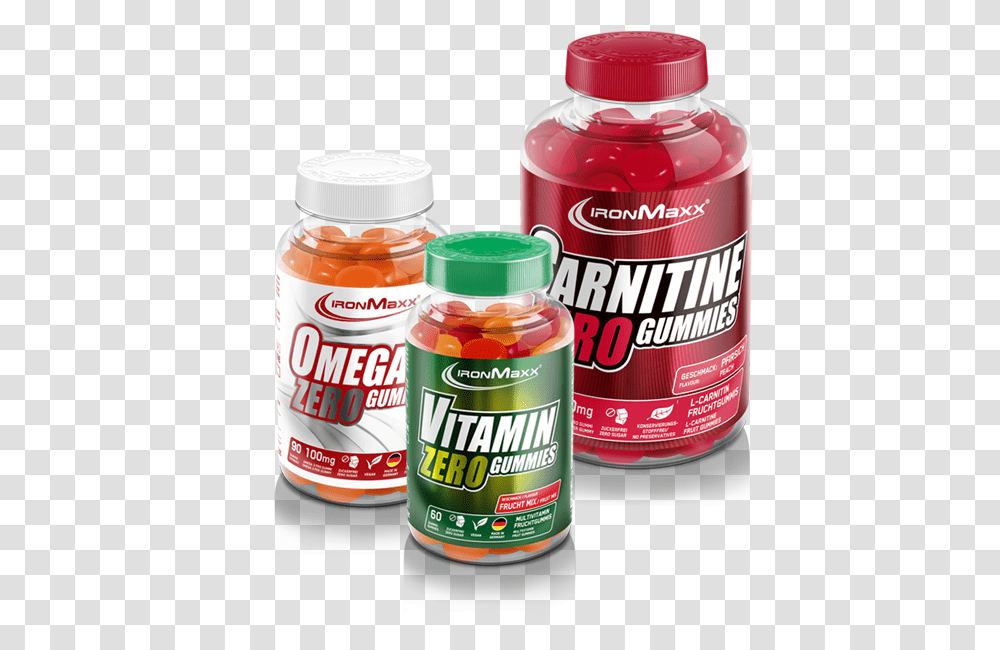 Carnitine Zero Gummies Ironmaxx, Blonde, Woman, Girl, Kid Transparent Png