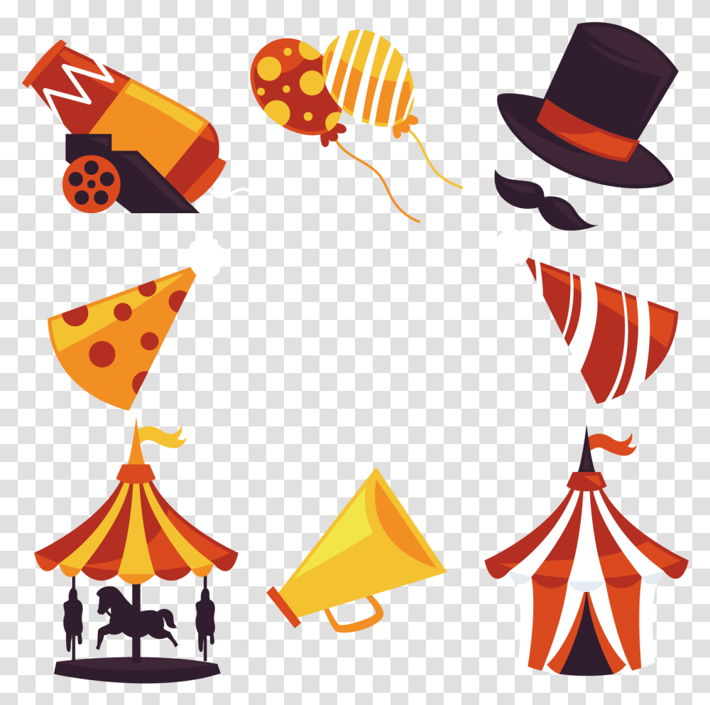 Carnival Clip Art Circus Carnival, Apparel, Hat Transparent Png