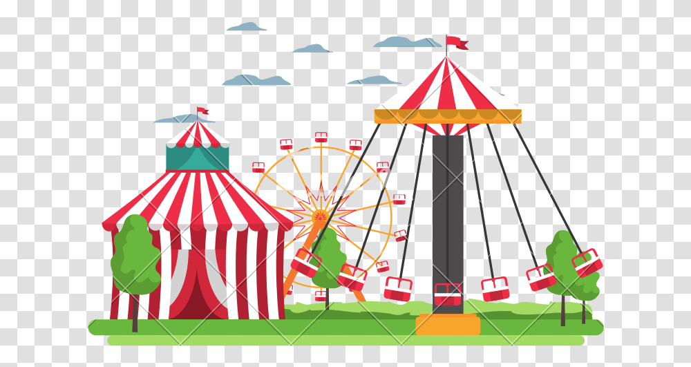 Carnival Clipart, Amusement Park, Theme Park, Leisure Activities, Ferris Wheel Transparent Png