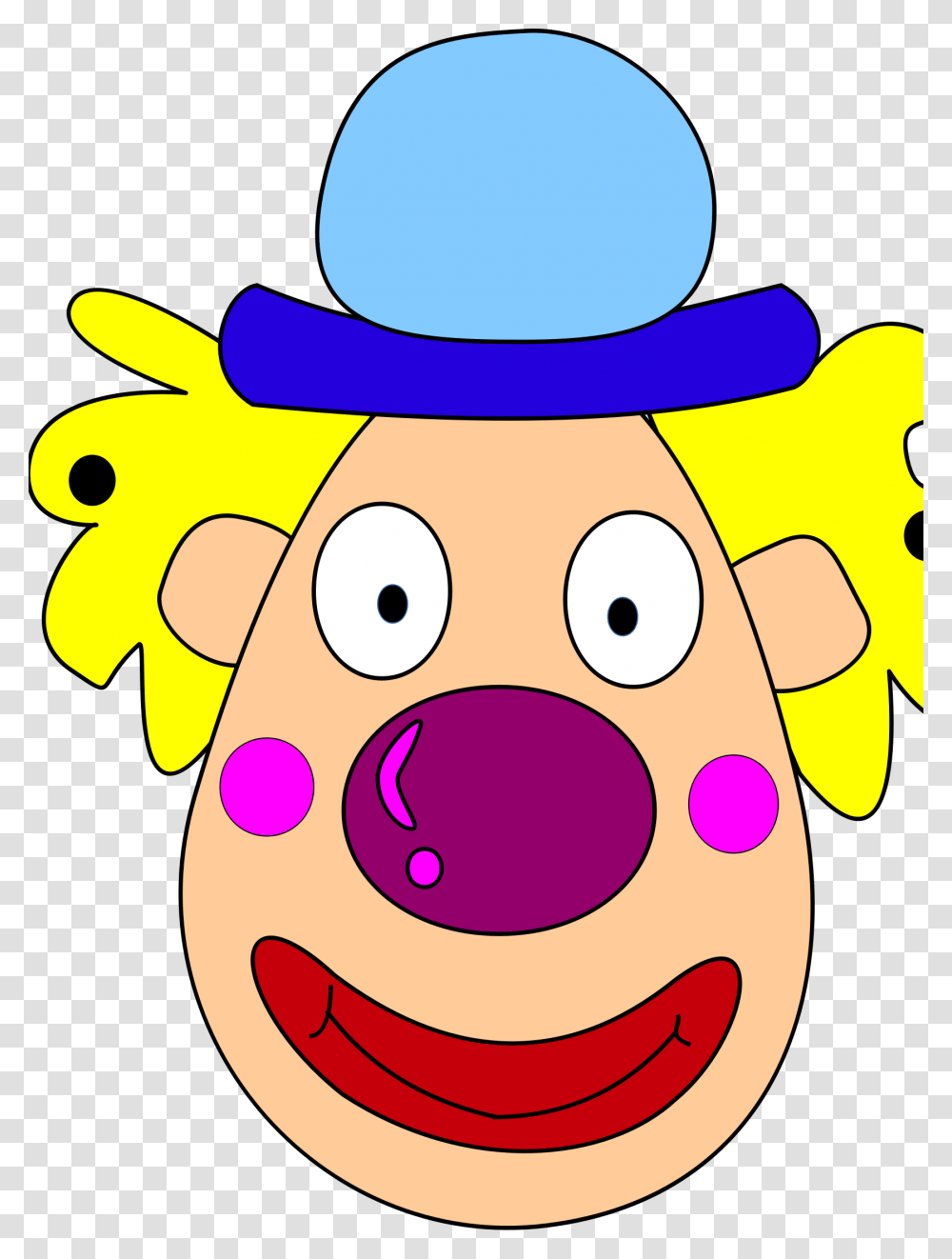 Carnival Clown Face Clip Art, Animal, Performer, Bubble Transparent Png