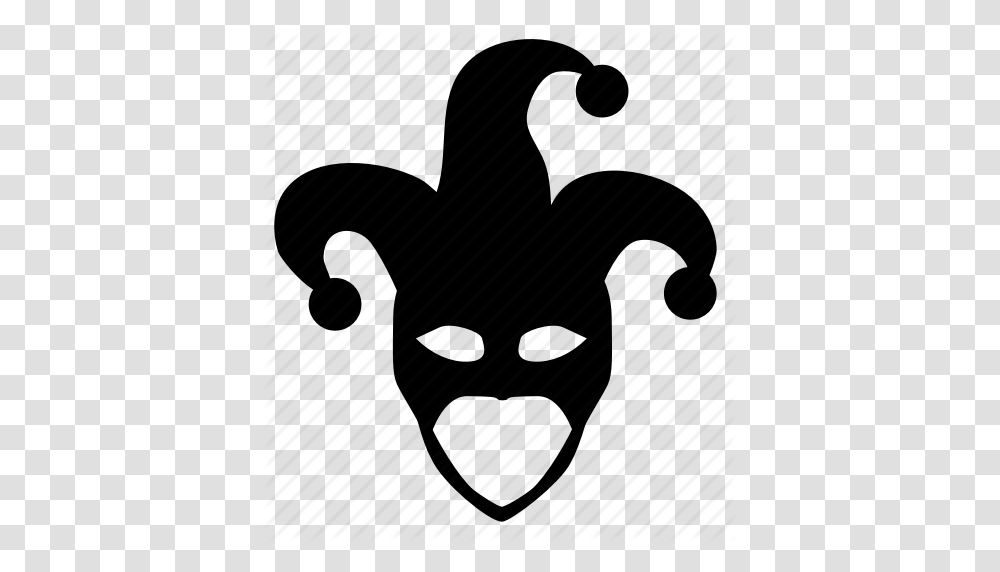 Carnival Harlequin Jester Joker Mask Masquerade Theater, Piano, Leisure Activities, Musical Instrument, Stencil Transparent Png