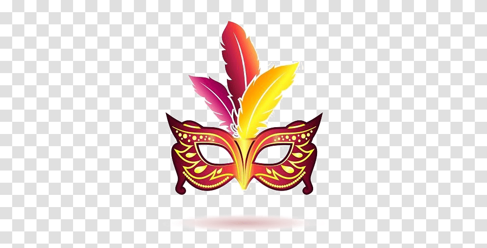 Carnival Mask Clipart Halloween Masks, Graphics, Crowd, Label, Text Transparent Png