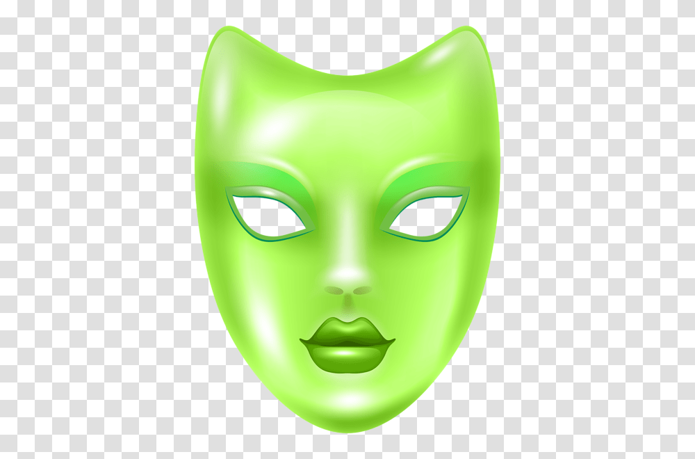 Carnival Mask, Holiday, Green, Head, Toy Transparent Png