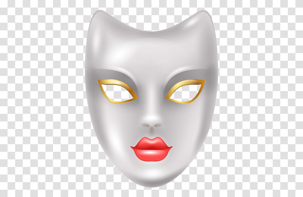 Carnival Mask White Mask Background, Head, Alien, Snowman, Winter Transparent Png