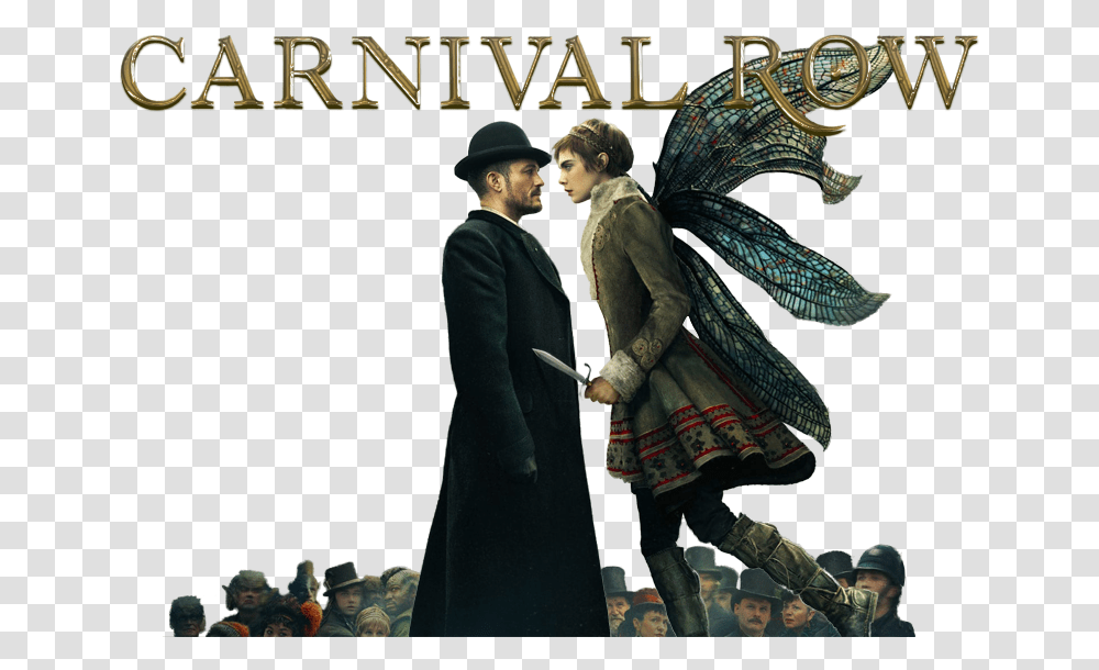 Carnival Row Folder Icon, Person, Overcoat, Advertisement Transparent Png