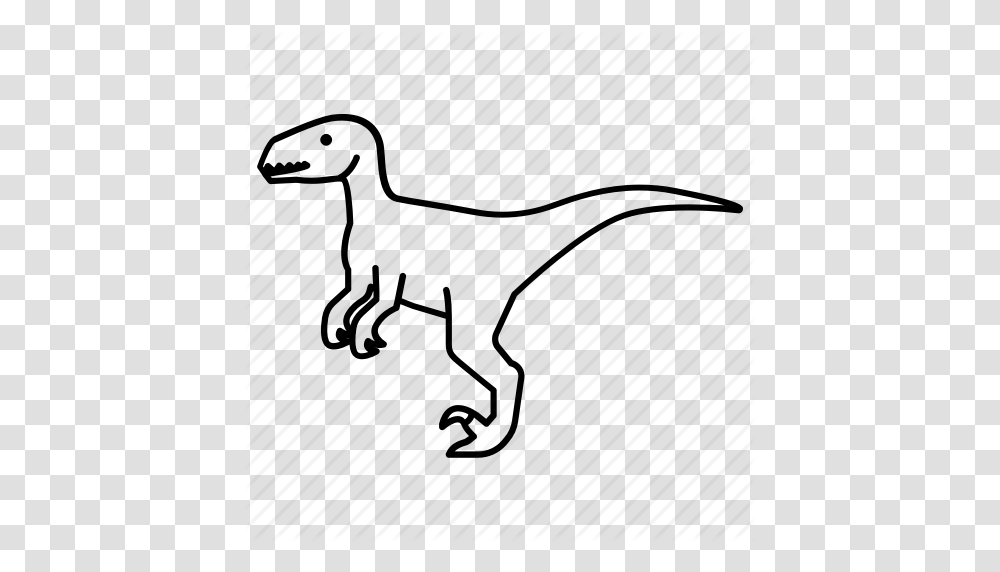 Carnivore Cretaceous Deinonychus Dinosaur Raptor Velociraptor, Animal, Mammal, Silhouette, Paper Transparent Png