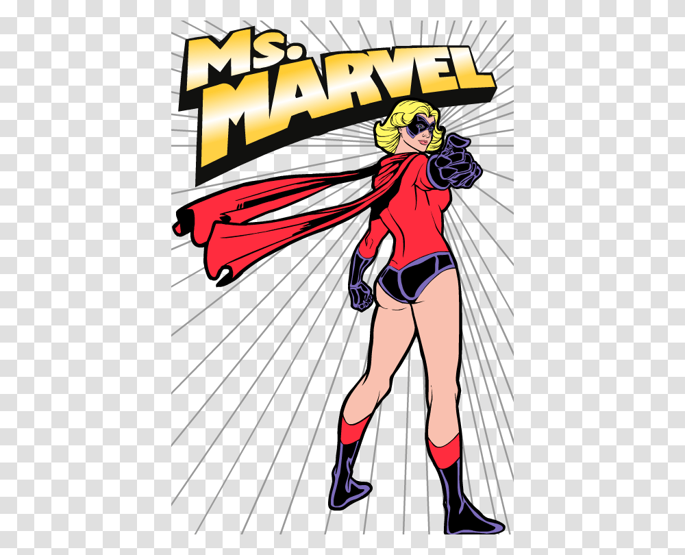 Carol Danvers First Appearance As Ms Marvel, Poster, Comics, Book Transparent Png