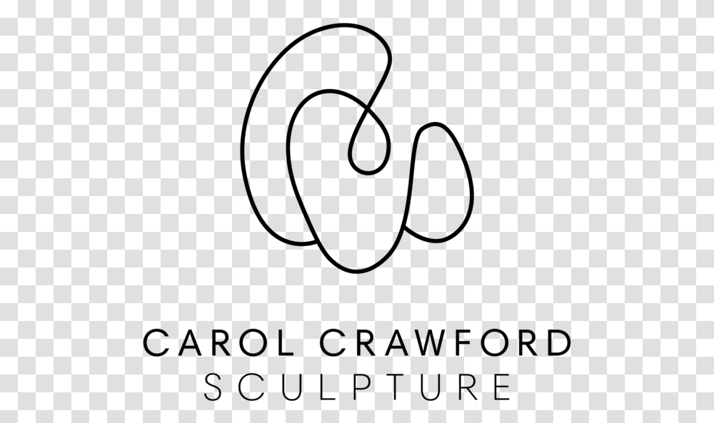 Carolcrawfordsculpture Logo Stacked Black, Gray, World Of Warcraft Transparent Png