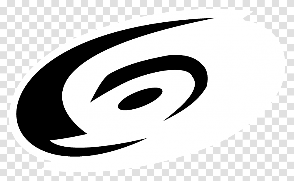 Carolina Hurricanes Logo Black And White, Label, Trademark Transparent Png