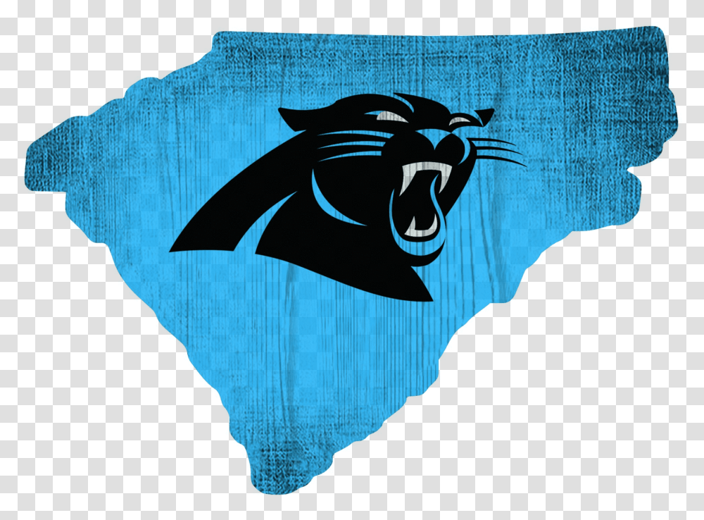 Carolina Panthers Blue Logo, Bird, Animal, Screen, Electronics Transparent Png