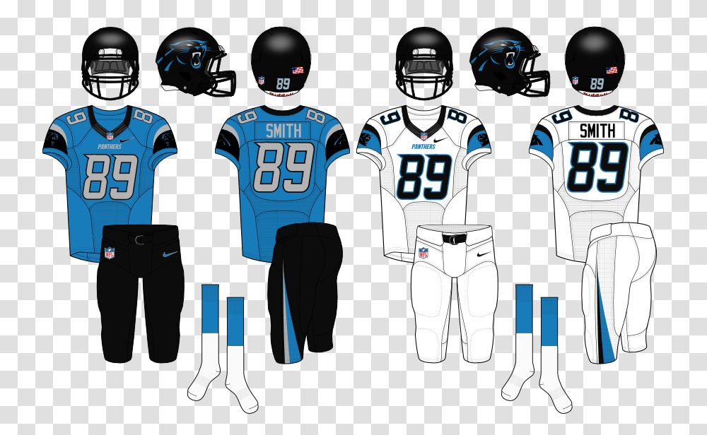 Carolina Panthers Concept Logo, Helmet, Shirt, Person Transparent Png