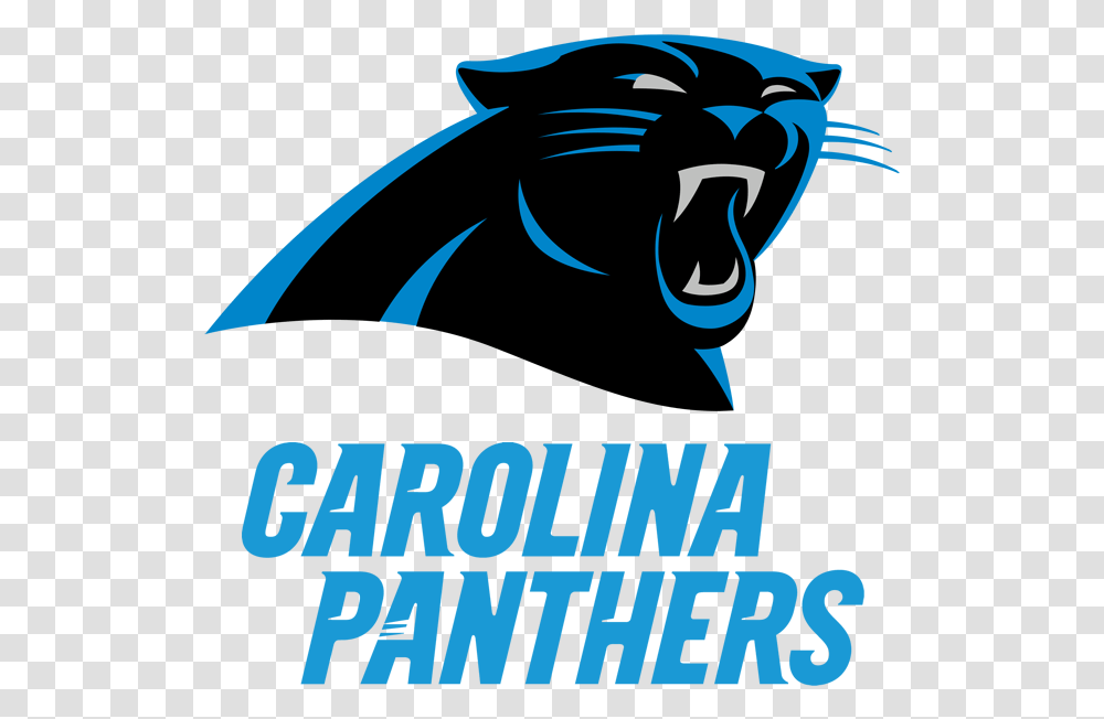 Carolina Panthers Team Logo Carolina Panthers Clip Art Free, Poster, Advertisement, Wildlife, Animal Transparent Png