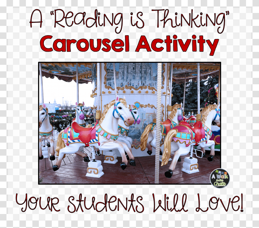 Carousel Activity For Class Expectations, Horse, Mammal, Animal, Amusement Park Transparent Png