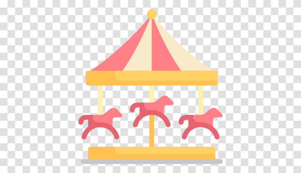 Carousel Free Entertainment Icons Child Carousel, Amusement Park, Cross, Symbol, Text Transparent Png