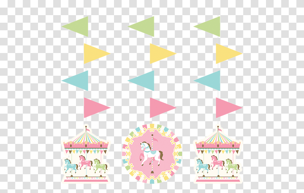 Carousel Hanging Cutouts Clipart Download Hanging Cutout For Decoration, Pattern, Paper, Antelope, Wildlife Transparent Png