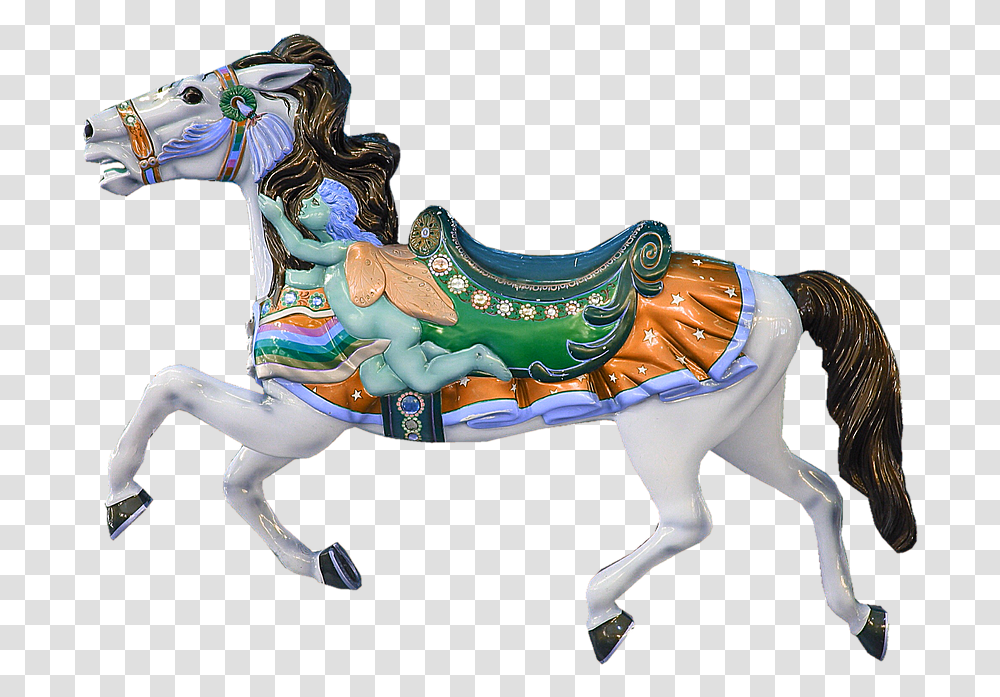 Carousel Horse Carousel Horse Ride Turn Child Carousel, Mammal, Animal, Amusement Park, Theme Park Transparent Png