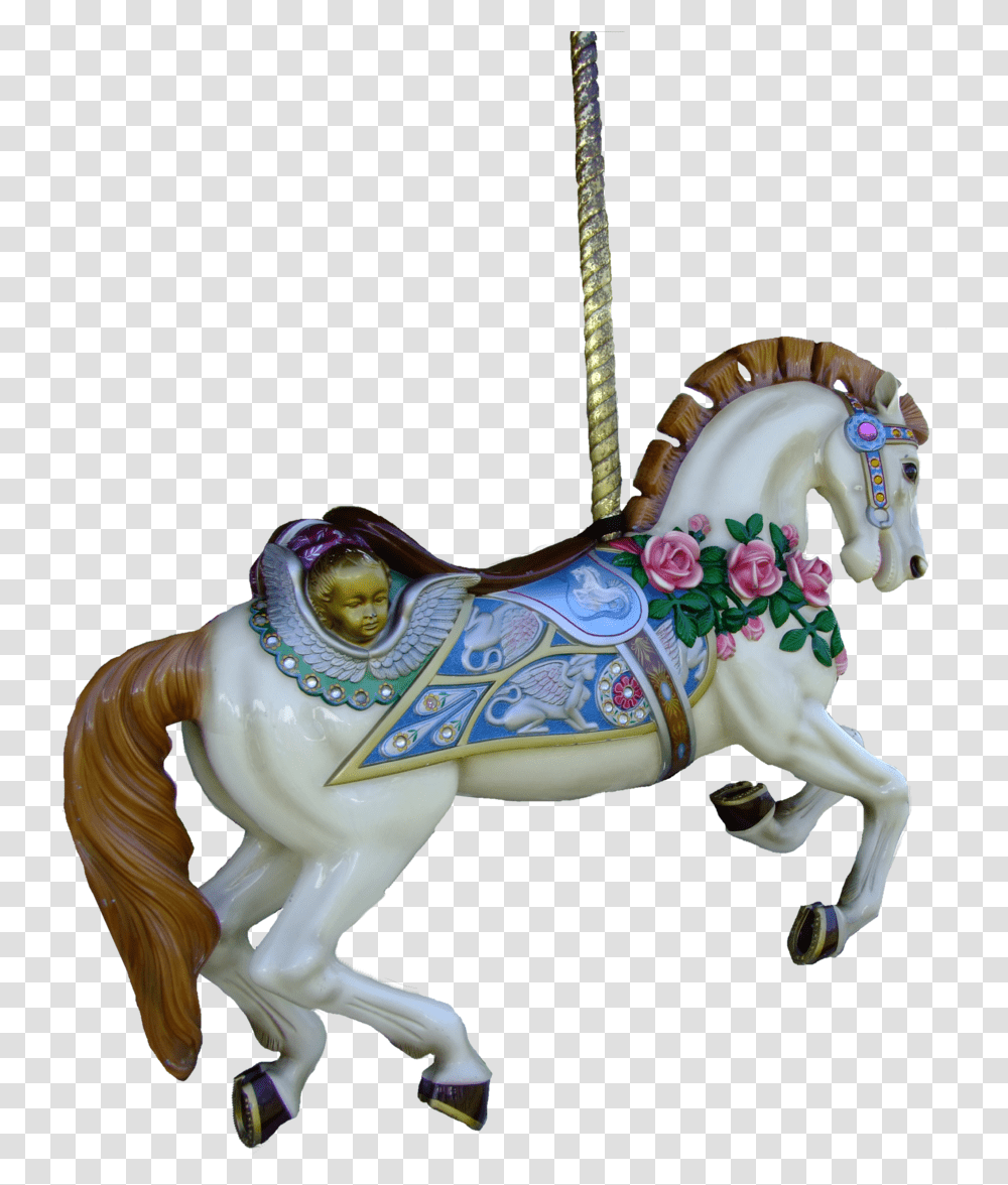 Carousel Horse Carousel Horse Vintage, Amusement Park, Theme Park, Toy, Figurine Transparent Png