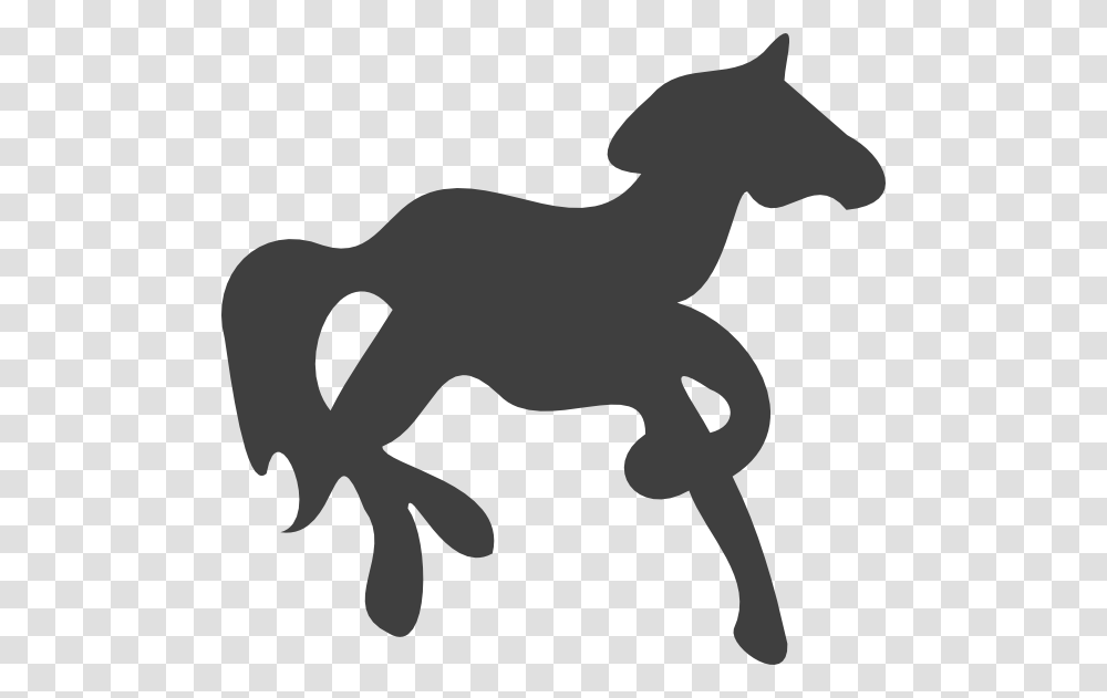 Carousel Horse Clip Art, Silhouette, Stencil, Animal, Dog Transparent Png