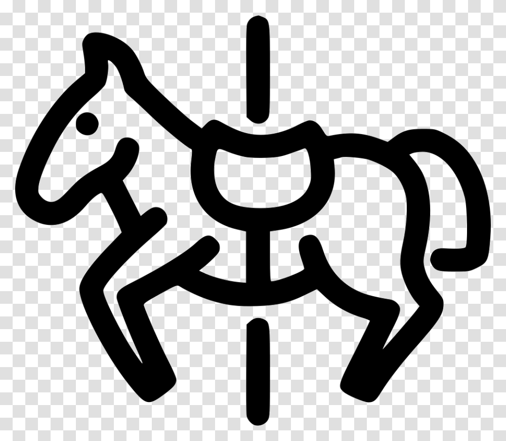 Carousel Icon Free Download, Stencil, Logo, Trademark Transparent Png
