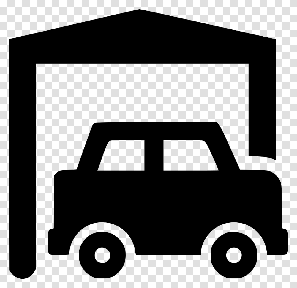 Carport Svg Icon, Vehicle, Transportation, Automobile, Pickup Truck Transparent Png