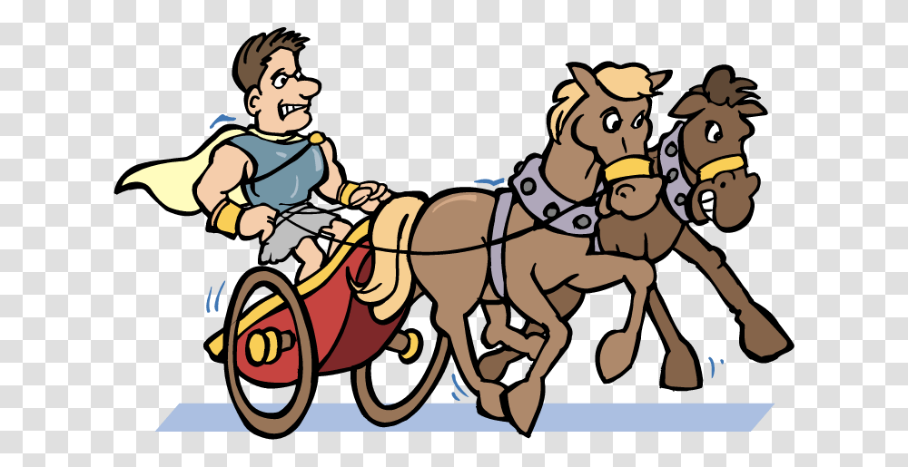 Carriage Clipart Roman, Vehicle, Transportation, Person, Human Transparent Png