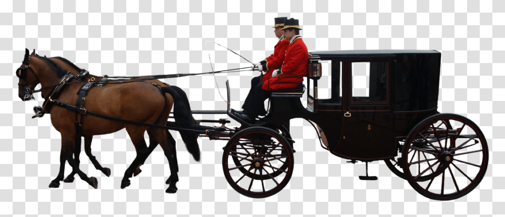 Carriage Horse And Carriage Royal, Person, Human, Mammal, Animal Transparent Png