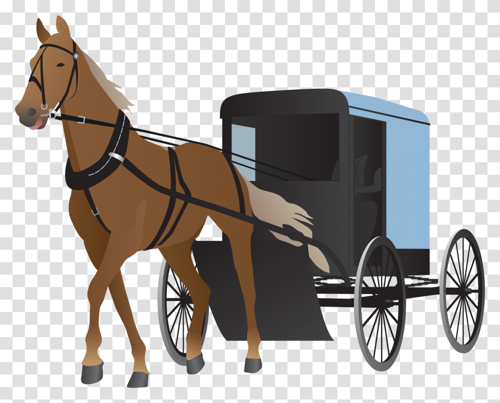 Carriage, Transport, Vehicle, Transportation, Horse Transparent Png