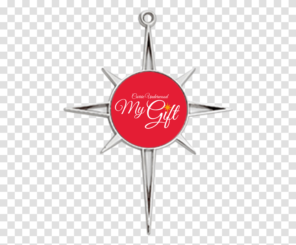 Carrie Underwood My Gift Bethlehem Star Ornament Carrie Underwood My Gift Logo, Symbol, Trademark, Star Symbol, Text Transparent Png